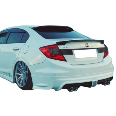 2012 - 2016 Civic Fb7 Hibrid Style - Cam Üstü Spoiler