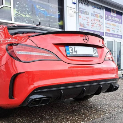 2012 - 2018 Cla W117 Amg Style - Bagaj Üstü Spoiler