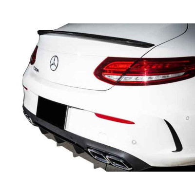 2016 -2022 W205 Amg Style - Coupe Bagaj Üstü Spoiler
