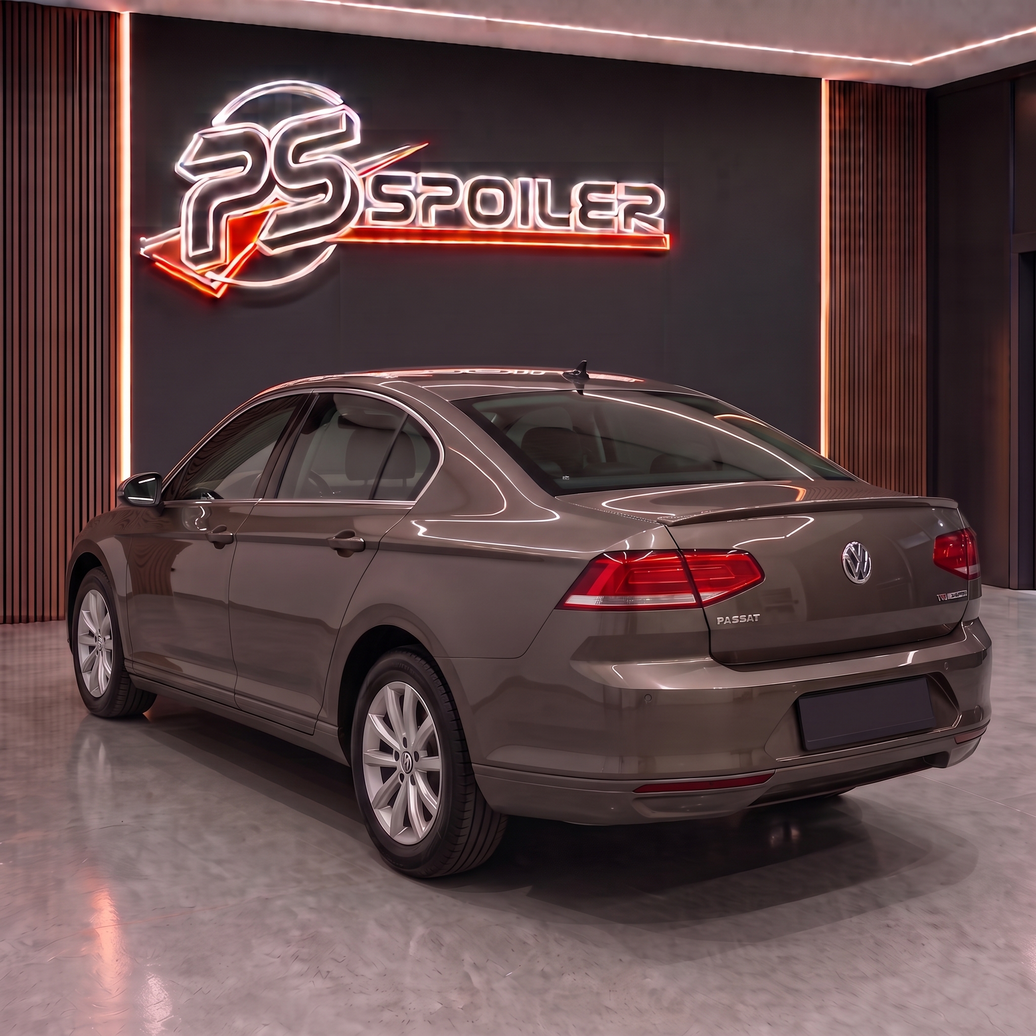 2010 - 2014 Passat B7 Sport Style - Spoiler