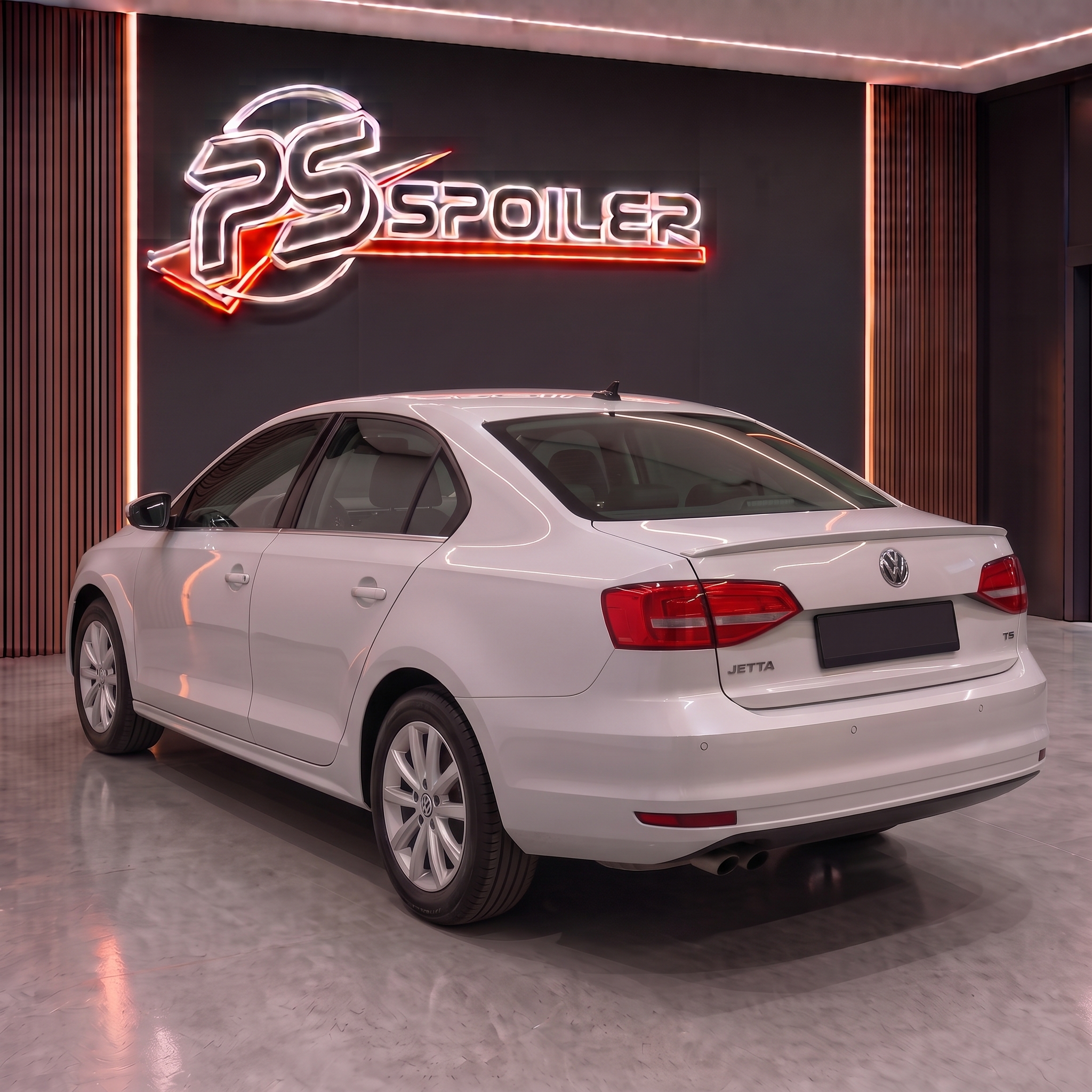2011 - 2019 Jetta Mk6 Sportline Style - Spoiler