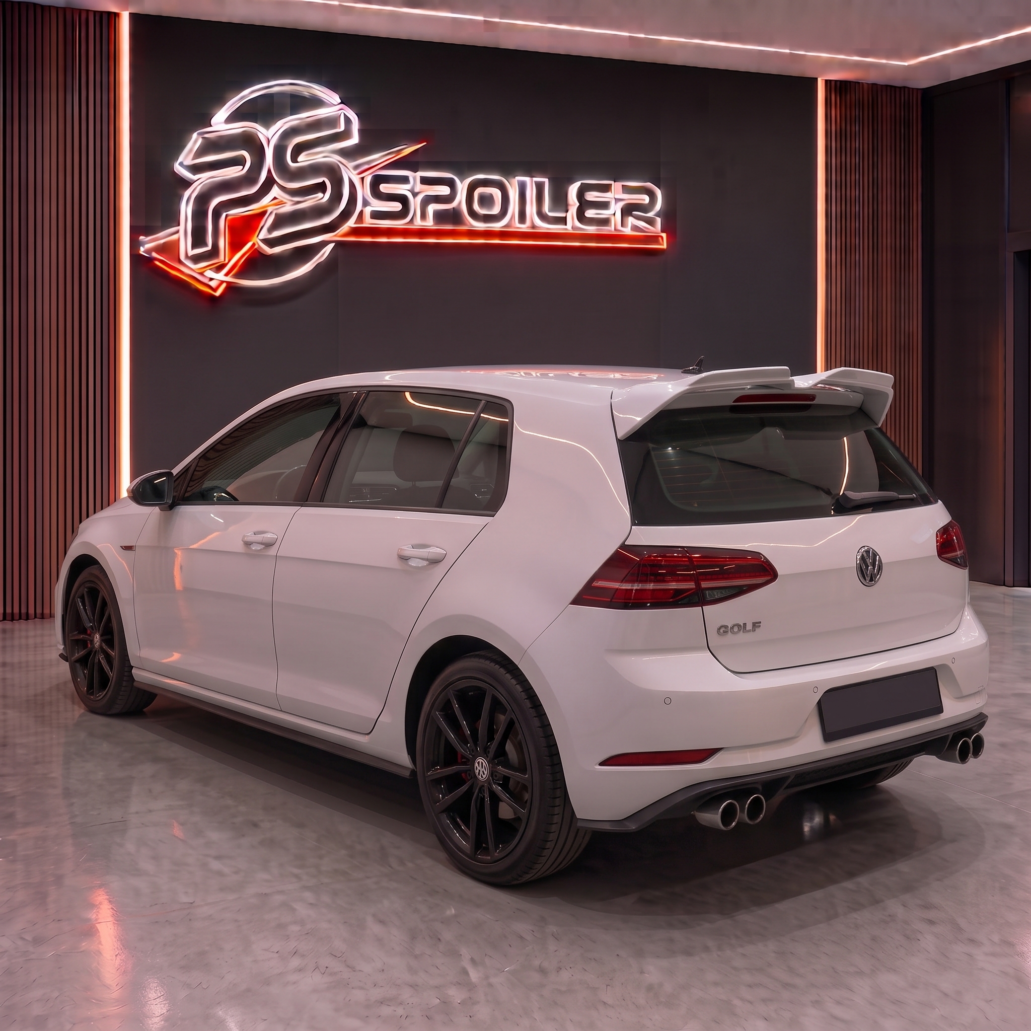 2012 - 2019 Golf Mk7 Mk7.5 Oettinger Style - Spoiler Ust Cıtası