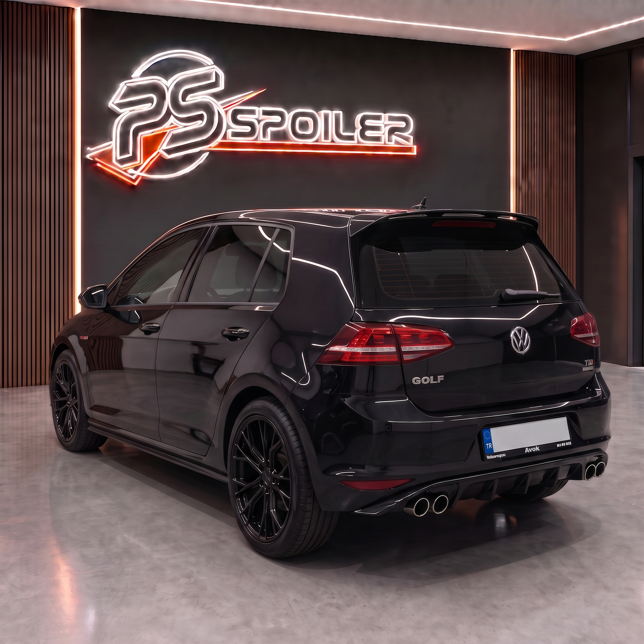 2012 - 2019 Golf Mk7 Mk7.5 Sportline Style - Spoiler