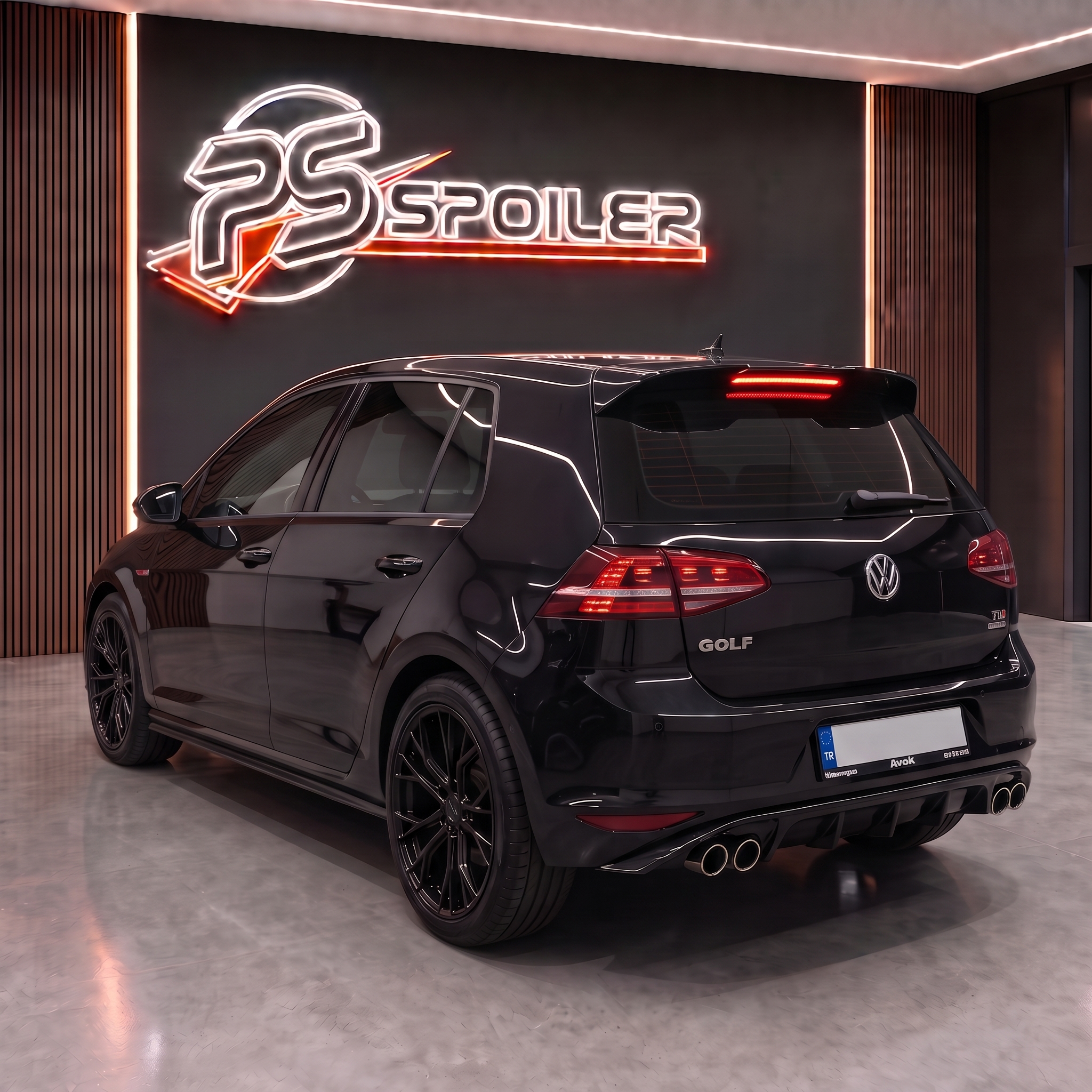 2008 - 2012 Golf Mk6 PS Style - Spoiler