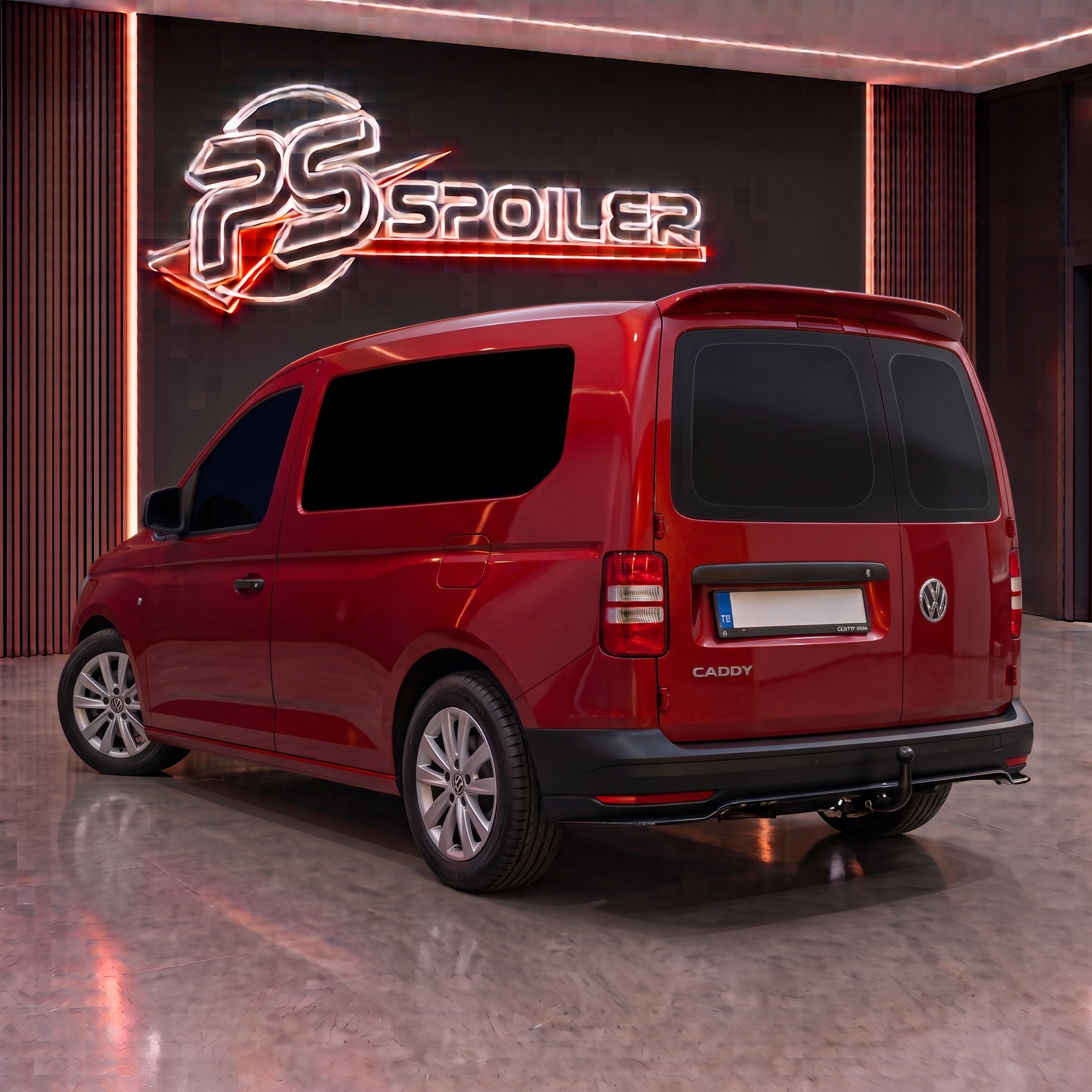 2003 - 2015 Caddy Mk3 Çift Kapı Ps Style - Spoiler