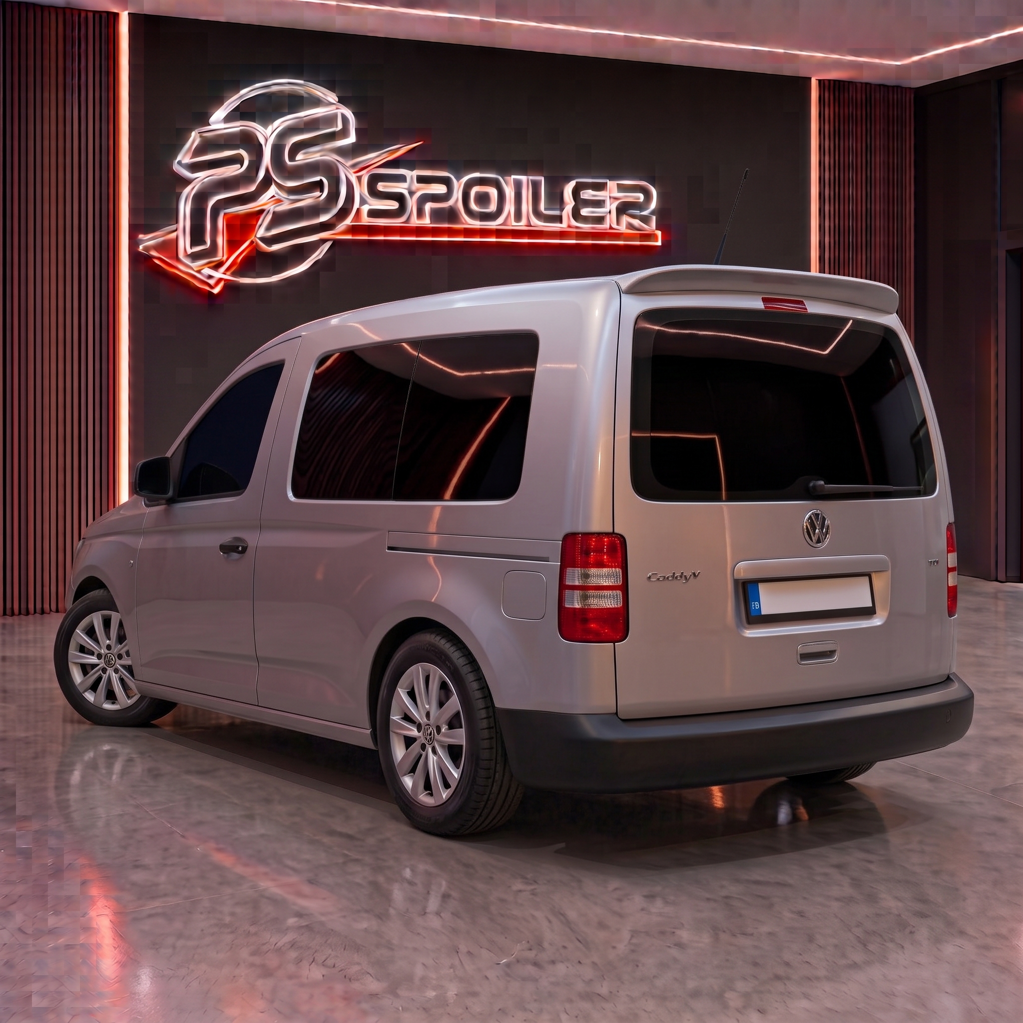 2003 - 2015 Caddy Mk3 Tek Kapı Ps Style - Spoiler