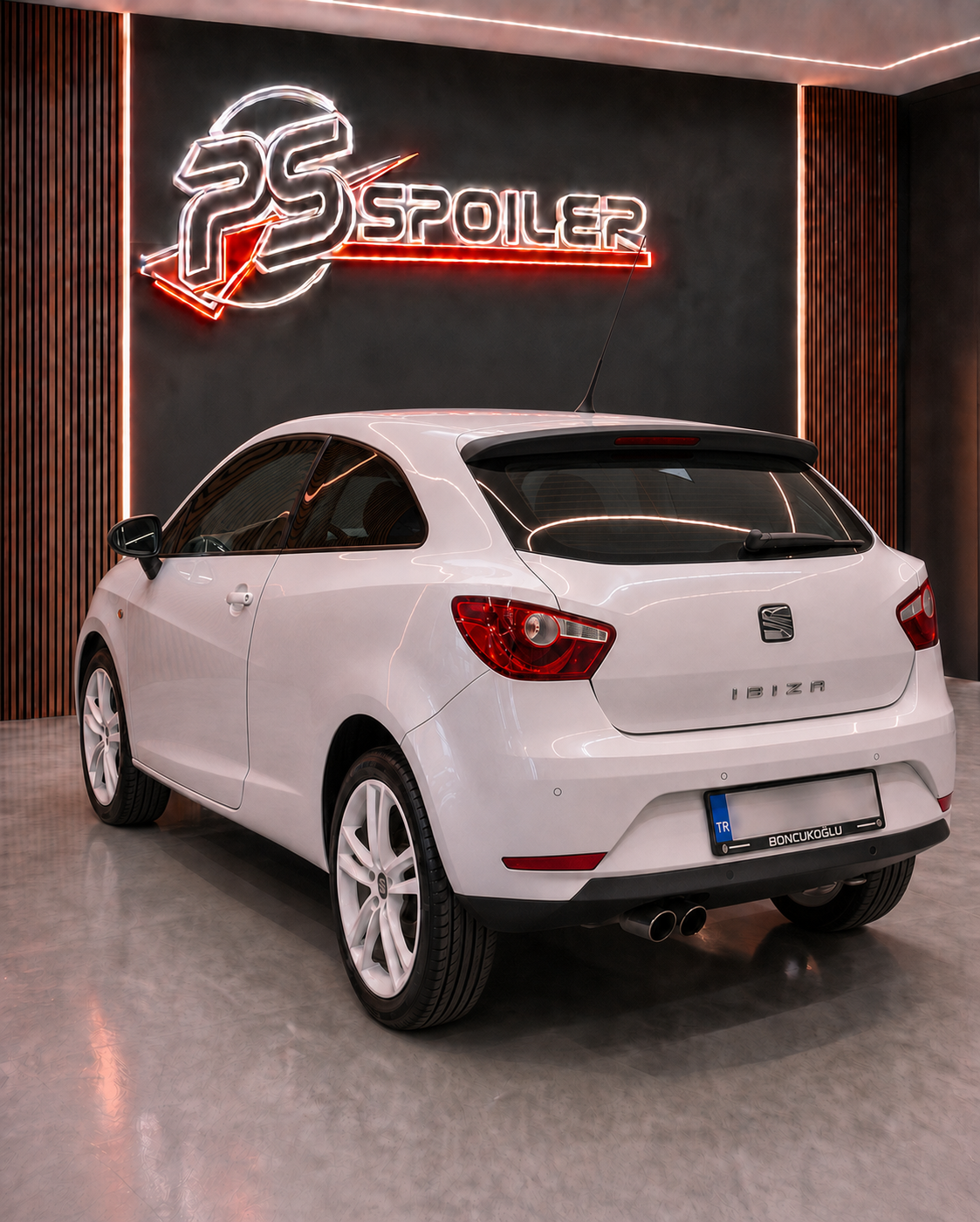 2012 - 2017 Ibiza 6j Coupe Cupra Style - Spoiler