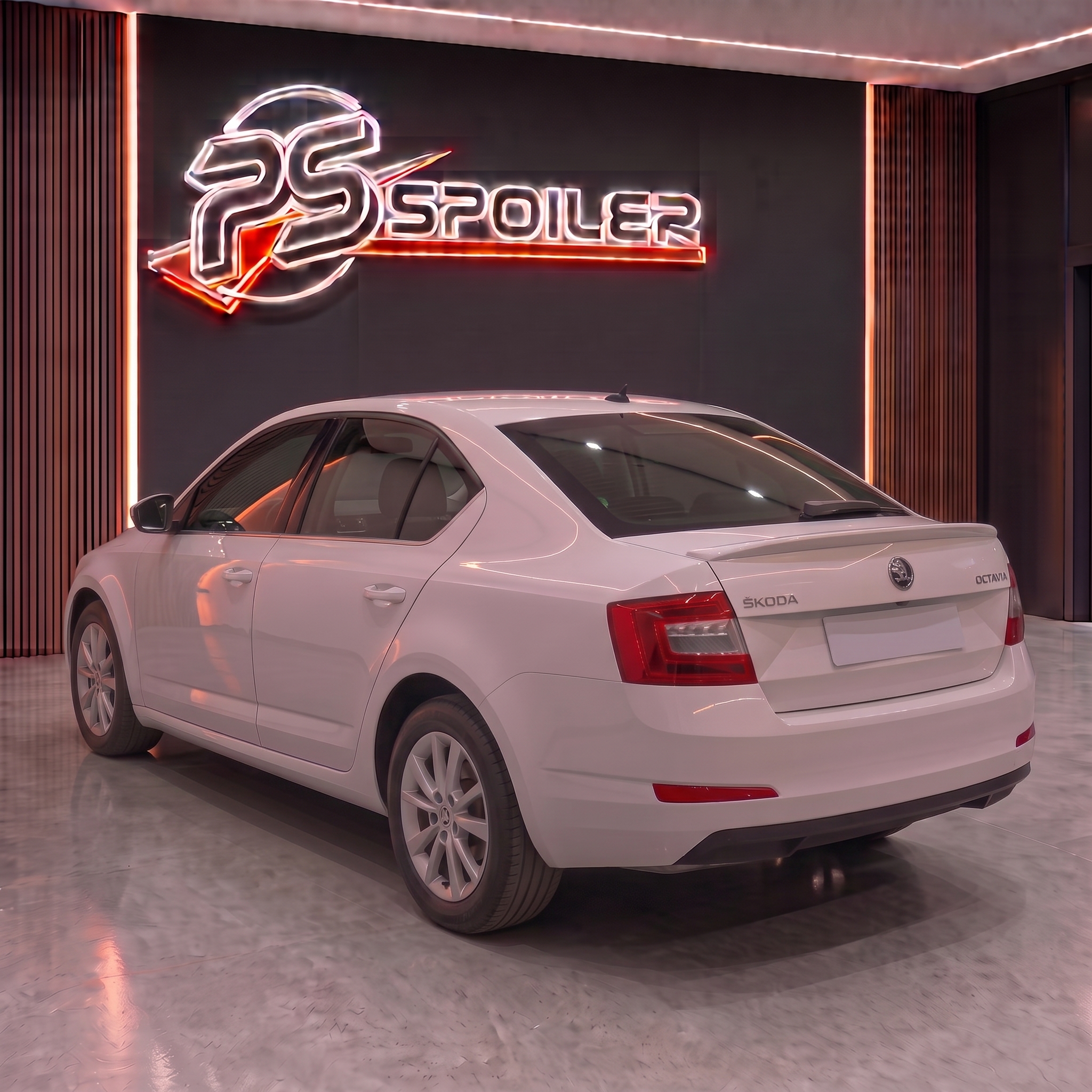2013 - 2020 Octavia Mk3 - Votex Style -Spoiler