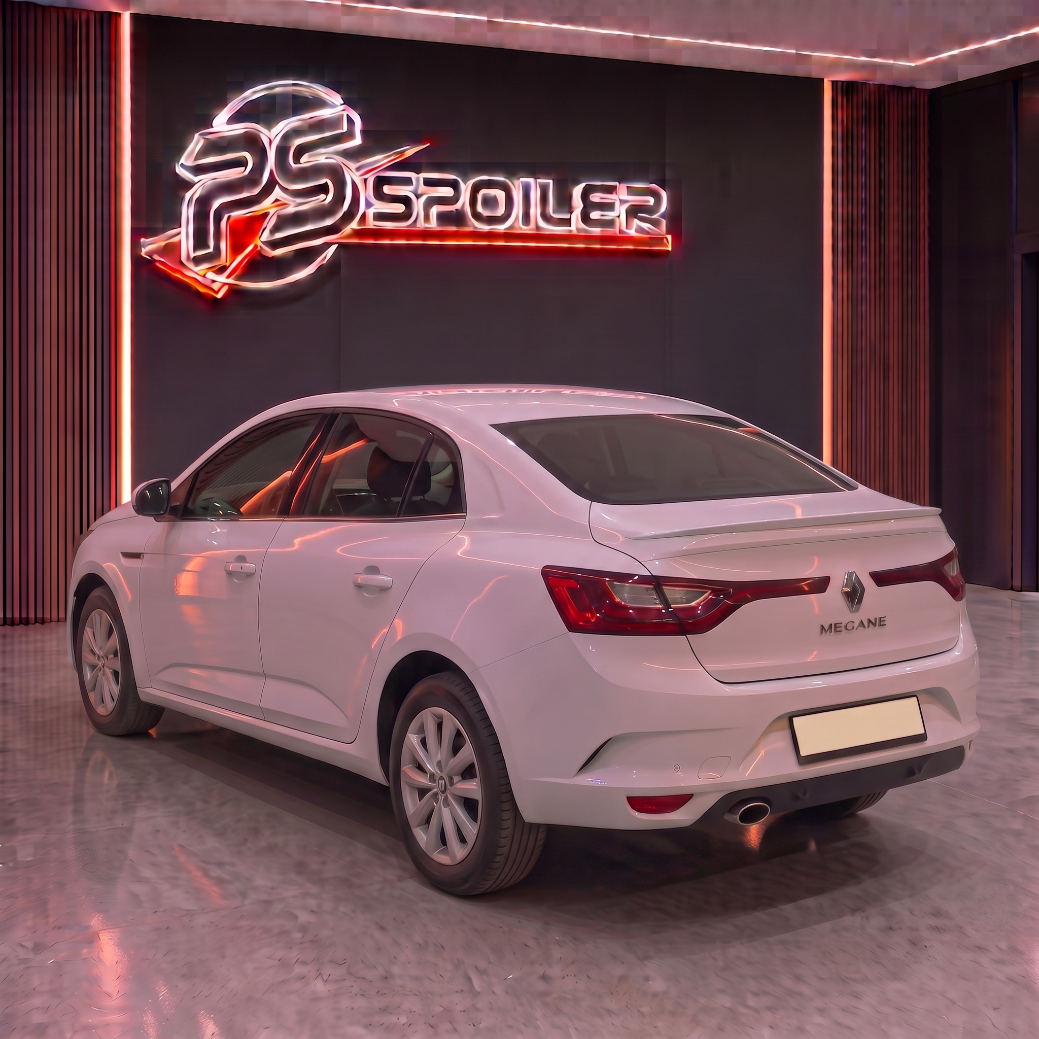 2012 - 2026 Megane 4 Sedan - M Style - Spoiler