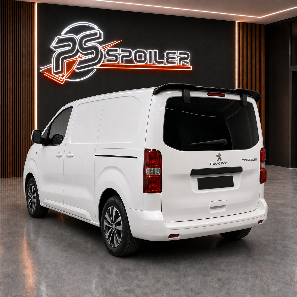 2016 - 2026 Expert Tek Kapı Ps Style - Bagaj Üstü Spoiler